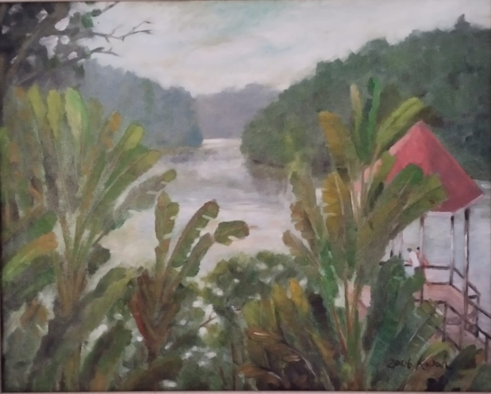 Painting by Loo Kok Wah