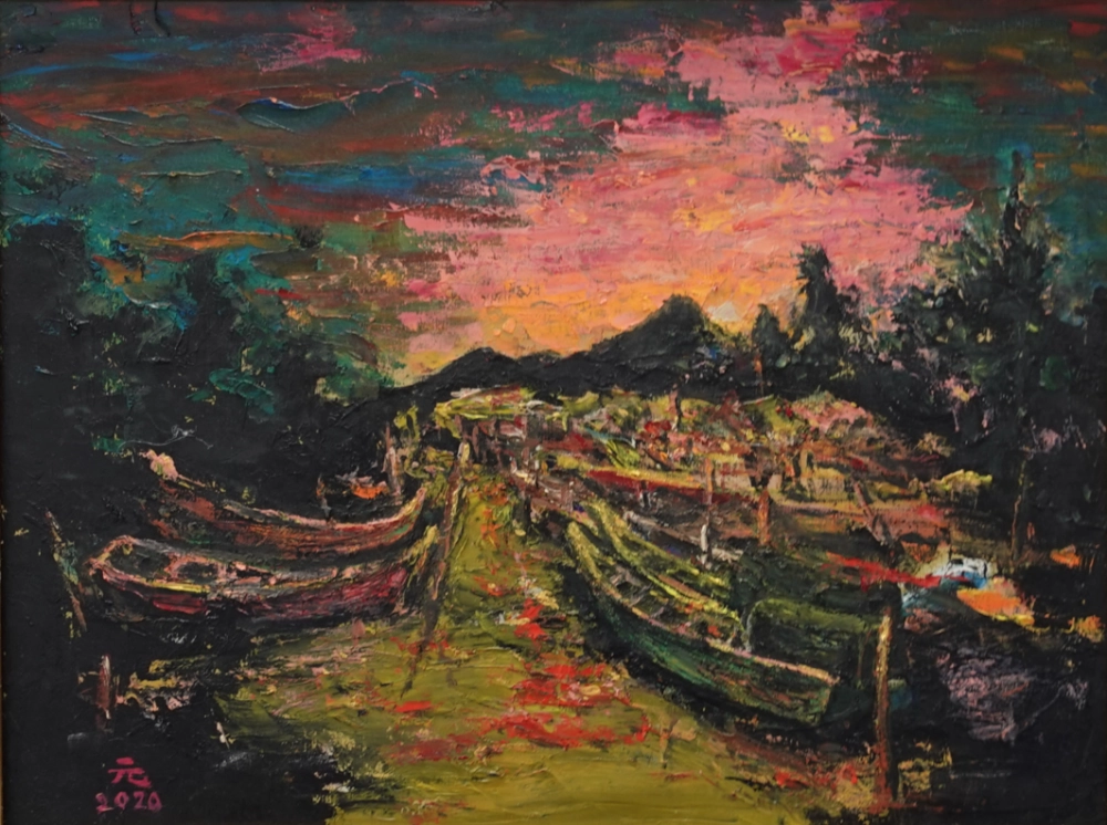 Painting by Yeh Toh Yen