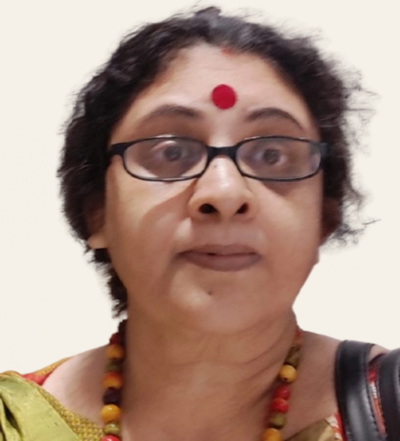 Portrait of the artist Arathi Dharani