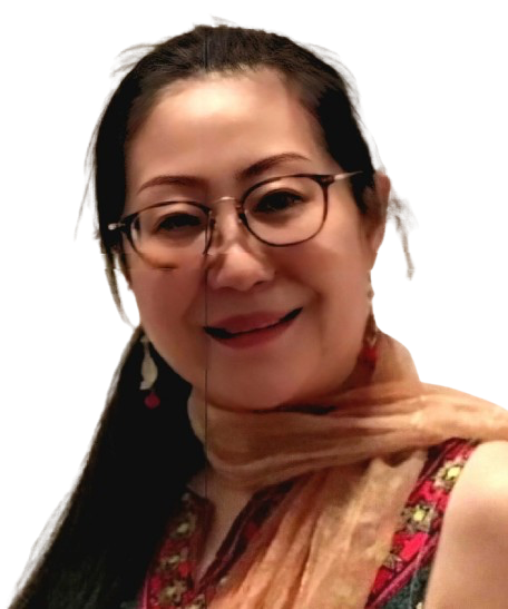 Portrait of the artist Deng Xiangyun